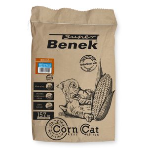 25 l Super Benek Corn Cat Sea Breeze kissanpentu Super Benek Corn Cat Sea Breeze kissanpentu