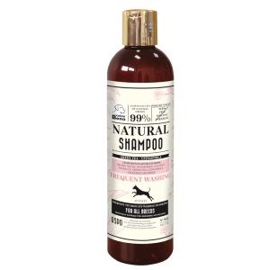 2x300ml Super Beno Luonnon shampoo koiran tiheään pesemiseen