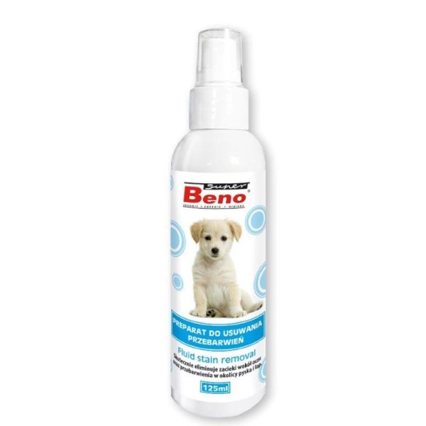 125ml Super Beno poistosuihke turkin värjäytymiselle Koiraa varten