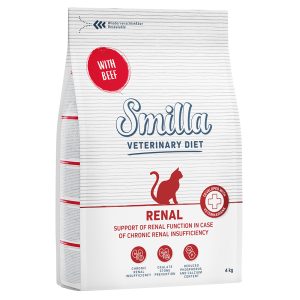 4kg Veterinary Diet Renal Smilla nauta kissan kuivaruoka