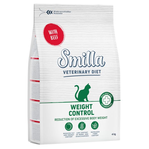 4kg Veterinary Diet Weight Control Smilla nauta kissan kuivaruoka