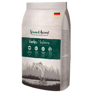 1,5kg Venandi Animal Lohi kissanruoka kuivana