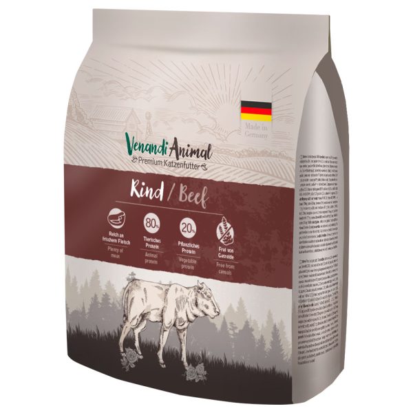 300g Venandi Animal Beef kissanruoka kuivana