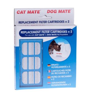 2 varasuodatinta koirien Closer Pets -vesiautomaatille