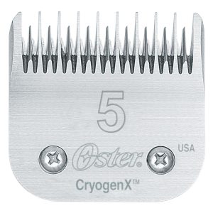 Terät trimmauskoneisiin Nr.5 (6,3mm, Skip Tooth) Oster koiralle