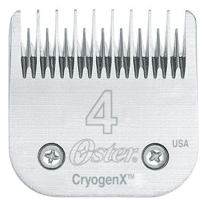 Terät trimmauskoneisiin Nr.4 (9,5mm, Skip Tooth) Oster koiralle