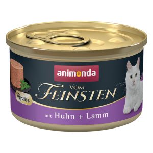 12x85g kana + lammas Animonda Vom Feinsten Adult  -kissanruoka