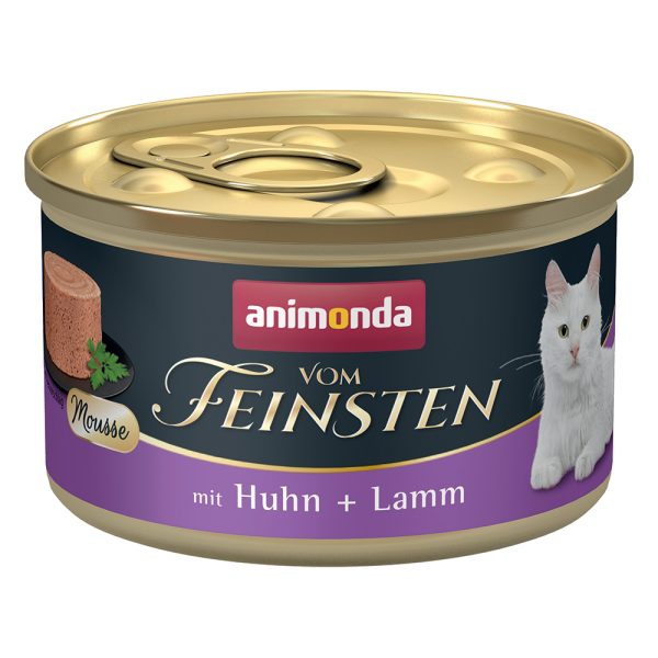 12x85g kana + lammas Animonda Vom Feinsten Adult  -kissanruoka