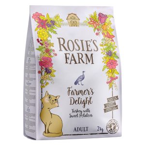 2kg Adult kalkkuna & bataatti Rosie's Farm kissan kuivaruoka