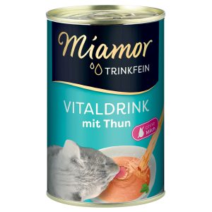 6x135ml Trinkfein Vitaldrink tonnikala Miamor kissanruoka