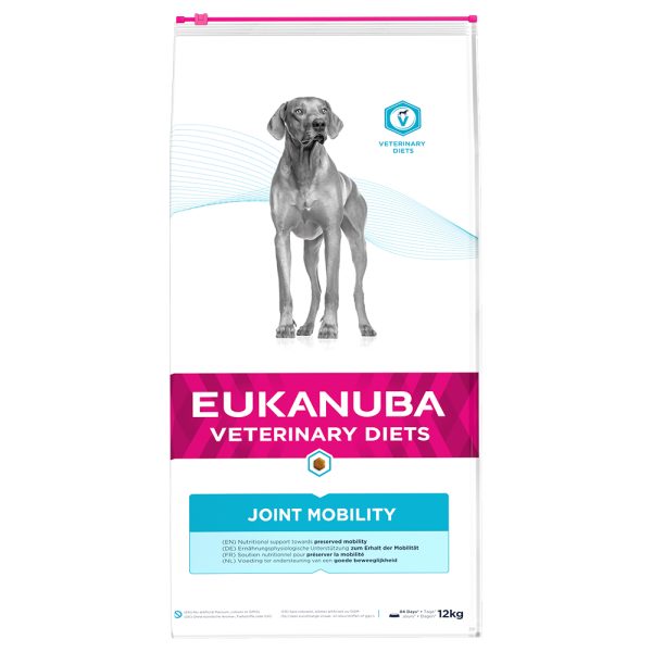 12 kg Eukanuba VETERINARY DIETS Joint Mobility koiran kuivaruoka