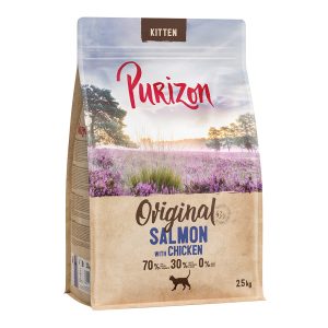 2,5kg Kitten lohi ja kana viljaton Purizon kissan kuivaruoka