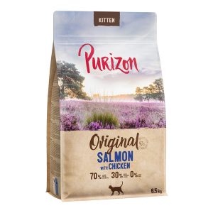 6.5 kg Kitten lohi ja kana viljaton Purizon kissan kuivaruoka