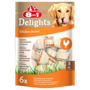 2 x 210 g (12 kpl) 8in1 Delights S koiran puruherkut