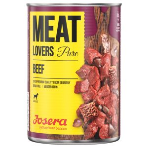 6x400g nauta Josera Meatlovers Pure -koiranruoka
