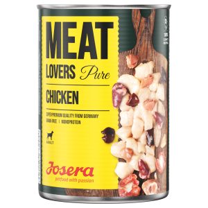 6x400g kana Josera Meatlovers Pure -koiranruoka