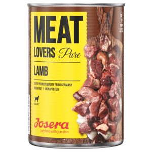 6x400g lammas Josera Meatlovers Pure -koiranruoka