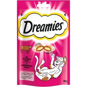 60g kissanherkut nauta Dreamies