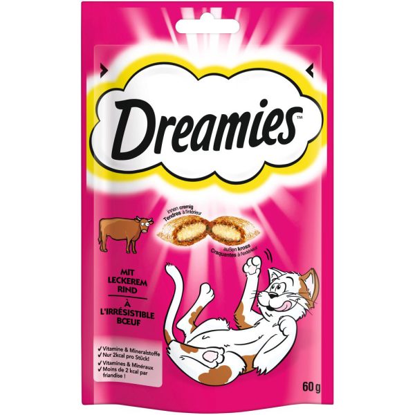60g kissanherkut nauta Dreamies