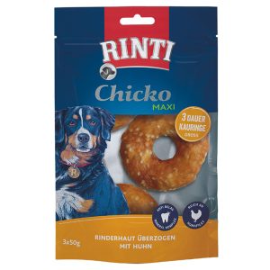 3x50g RINTI Chicko Dauer-pururengas suuri koiranherkku