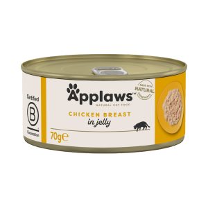18x70g kana hyytelössä Applaws kissanruoka