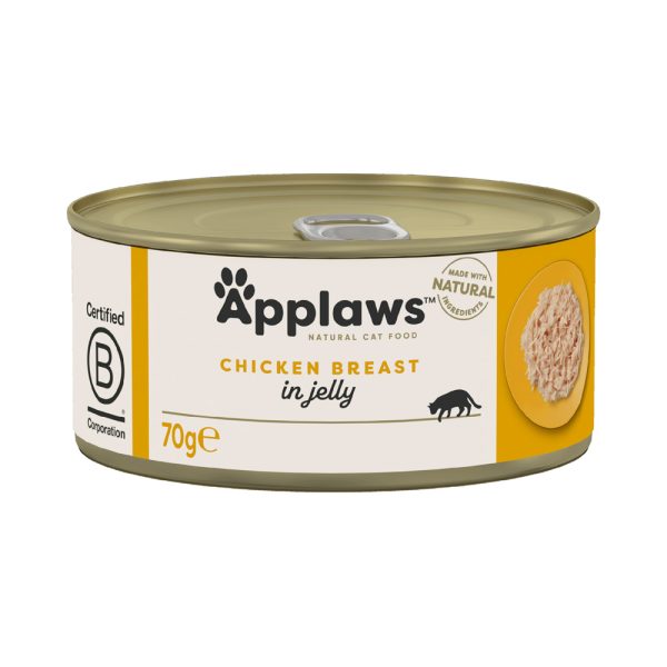 12x70g kana in Jelly Applaws kissanruoka