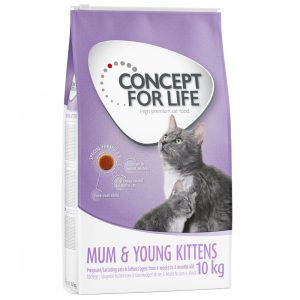 10kg Mum & Young Kittens Concept for Life -kissanruoka