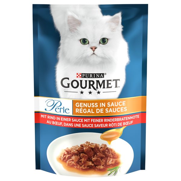 26x85g nauta Delicious Sauce Gourmet Perle kissanruoka