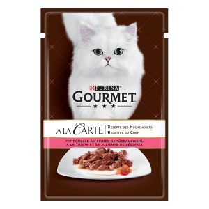 26x85g taimen & vihannekset Gourmet A la Carte kissanruoka