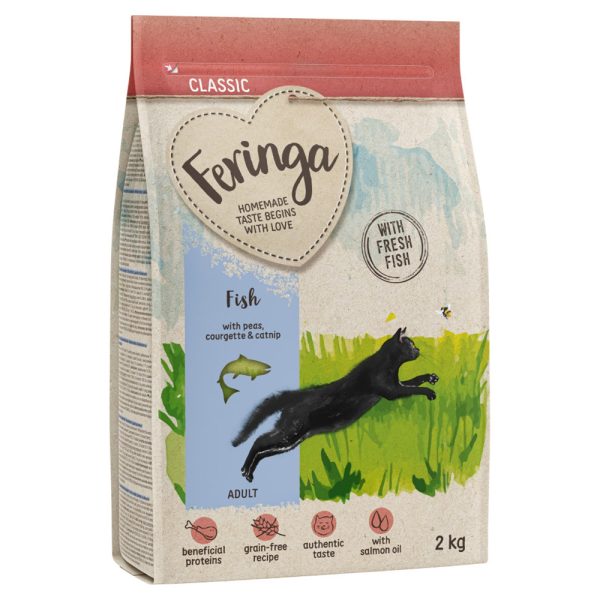 10kg (5x2kg) Adult Classic kala Feringa kissan kuivaruoka
