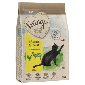 10kg Adult Duo kana ja lammas Feringa kissan kuivaruoka
