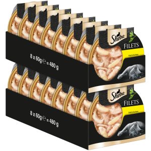 32 x 60g kana Sheba Feine Filets kissanruoka
