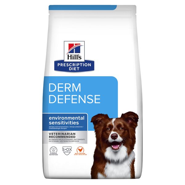 12kg Derm Defense Skin Care kana Hill's Prescription Diet Koiranruoka