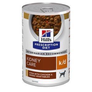 12x354g k/d Kidney Care Ragout kana Hill's Prescription Diet -koiranruoka
