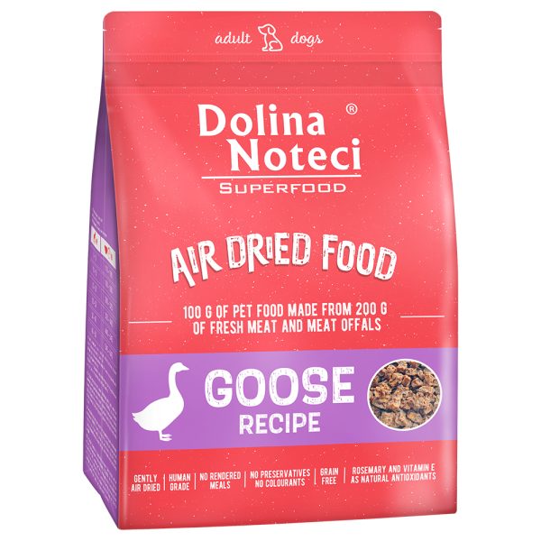 1kg Dolina Noteci Superfood Adult hanhen kanssa, koiran kuivaruoka
