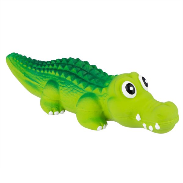 Lateksinen Crocodylus-koiranlelu