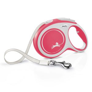 flexi New Comfort nauhatalutin L punainen, 8 m