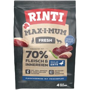 4kg RINTI Max-I-Mum ankka koiran kuivaruoka