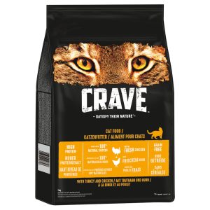 7 kg Adult Turkey & Chicken Crave Kissanruoka