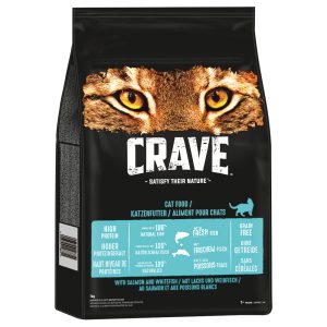 2x7 kg Adult Salmon & White Fish Crave Kissanruoka