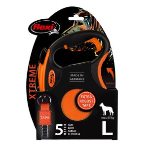 flexi Xtreme -nauhatalutin oranssi, L