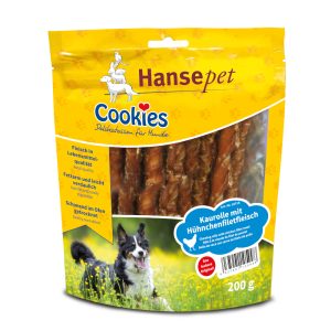 12x200g Cookies Delikatess kanafilepurutikut koiralle