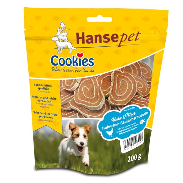2x200g Cookies Delikatess Fish Variations: 2 eri makua koiralle