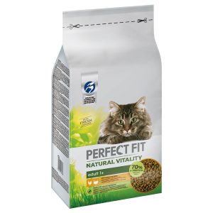 2x6kg Perfect Fit Natural Vitality kana ja kalkkuna kissan kuivaruoka