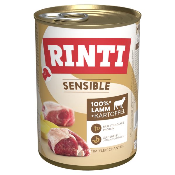 12x400g Sensible lampaanliha & peruna RINTI