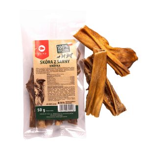 100g Maced, mäti, peuran nahka, koiran herkkua