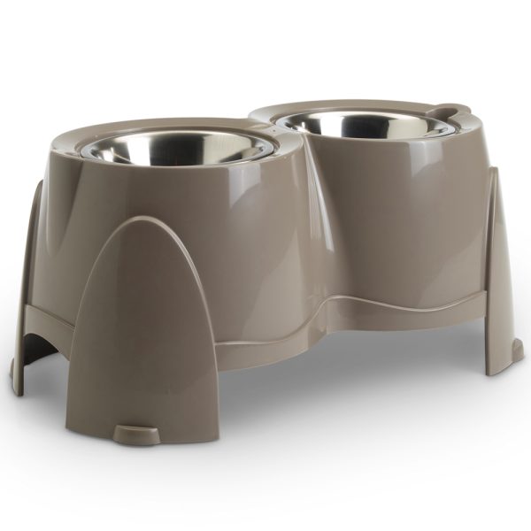 2x1,5l Ergo Feeder -ruokakuppiteline Savic koirille
