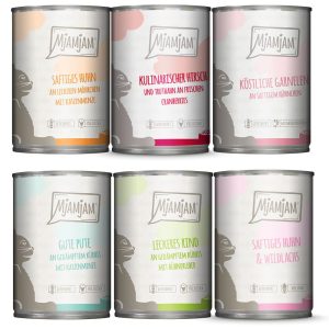 6x400g Mix (6 lajiketta) MjAMjAM kissanruoka märkä