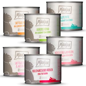 6x200g Mix (6 lajiketta) MjAMjAM kissanruoka märkä