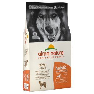 12kg Almo Nature Holistic Adult Lamb & Rice Large koiranruoka